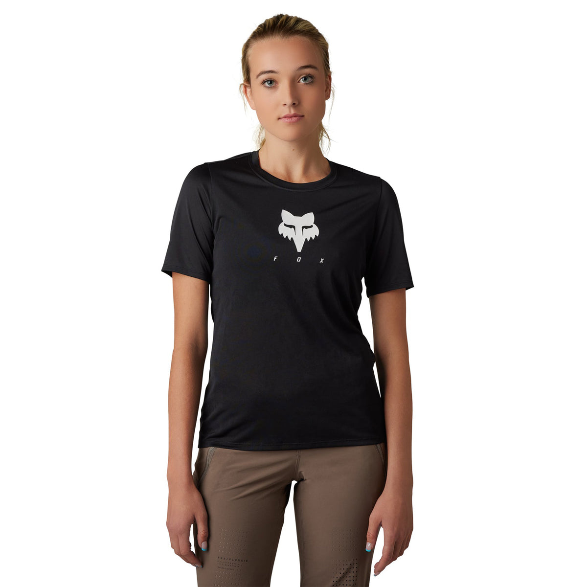 Fox Ranger Women's Short Sleeve Tru Dri Jersey - XS - Black - Image 2
