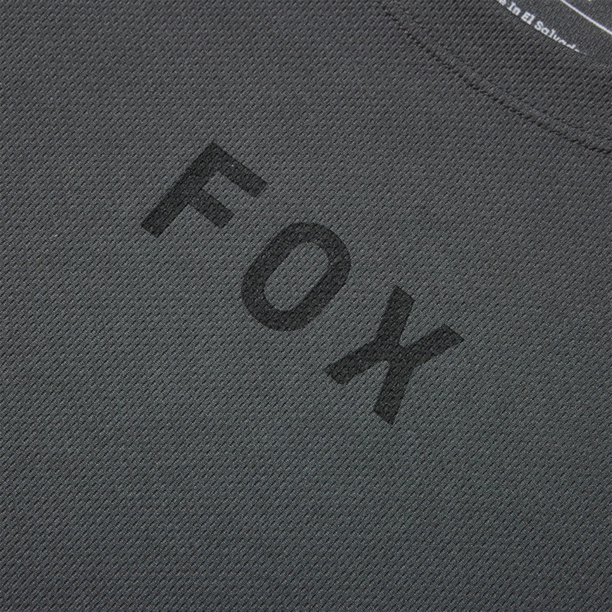 Fox Ranger Wordmark Short Sleeve Jersey - 2XL - Dark Shadow - Image 4