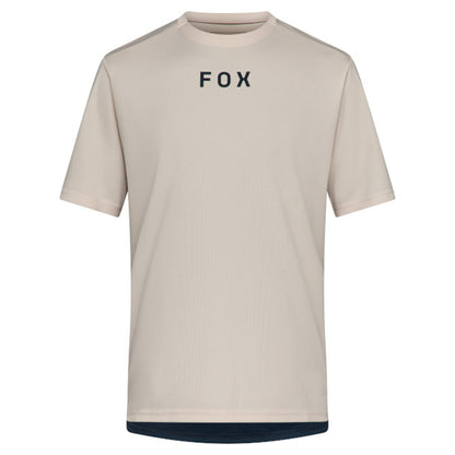 Fox Ranger Wordmark Short Sleeve Jersey - S - Charcoal - Image 1