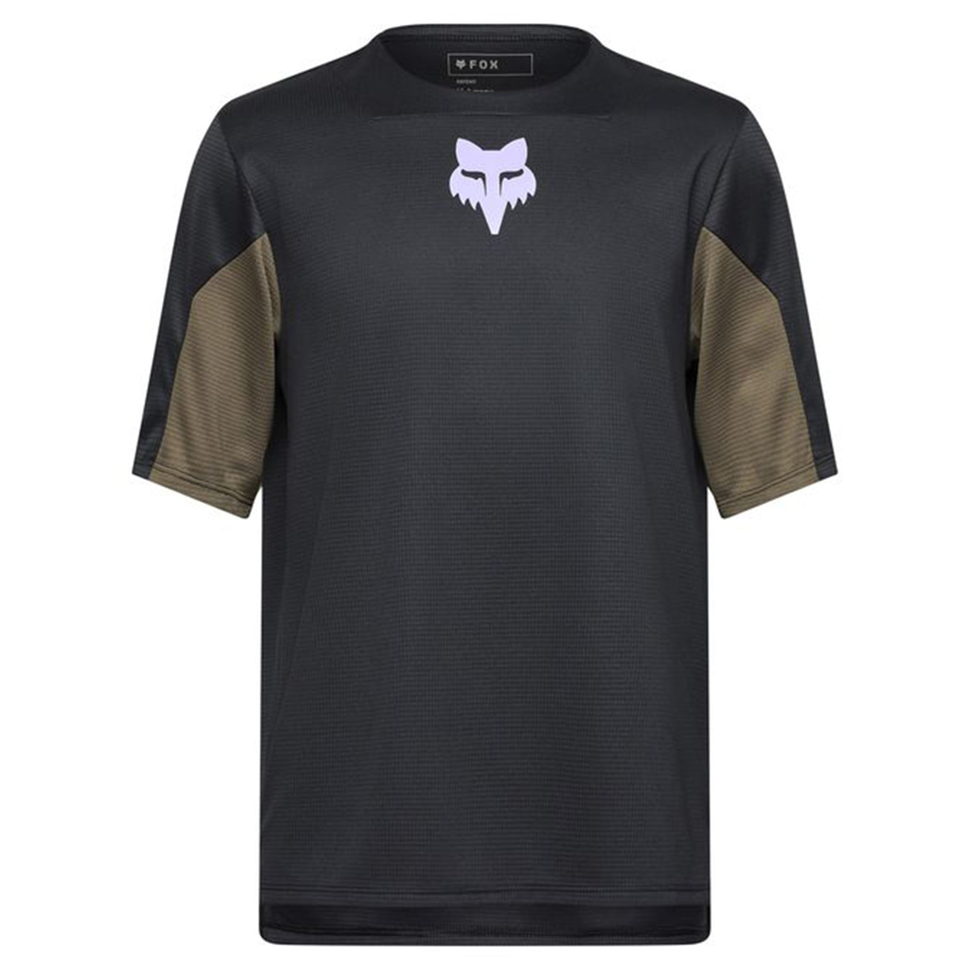 Fox Ranger Youth Defend Long Sleeve Jersey - L - Park Black - Image 1