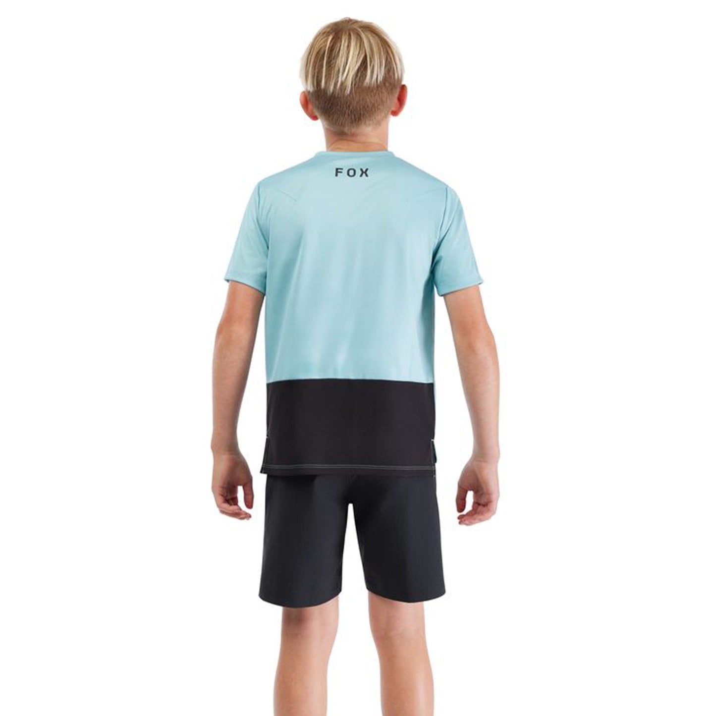 Fox Ranger Youth Defend Short Sleeve Jersey - L - FOX Head Vintage Wash - Image 4