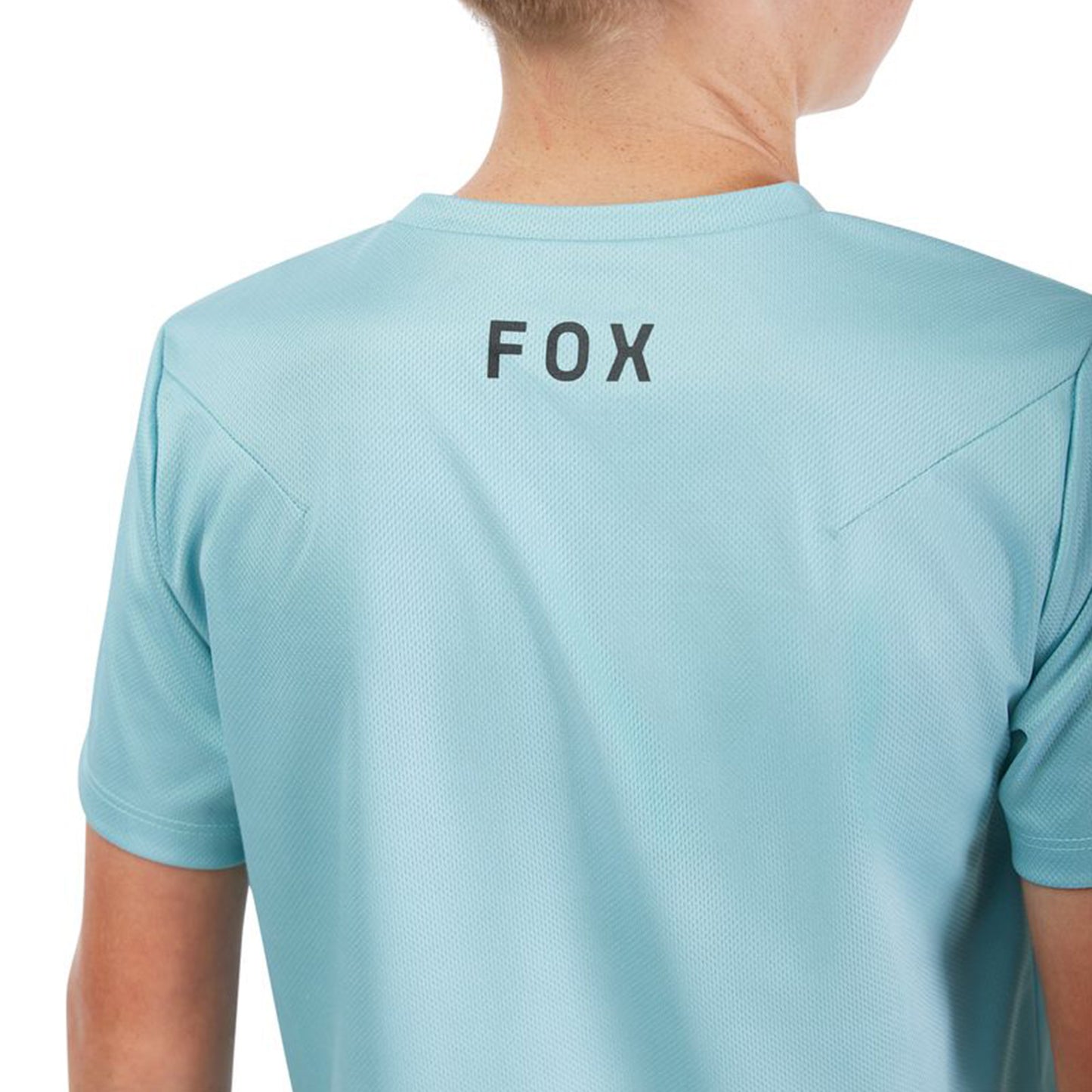 Fox Ranger Youth Defend Short Sleeve Jersey - L - FOX Head Vintage Wash - Image 5
