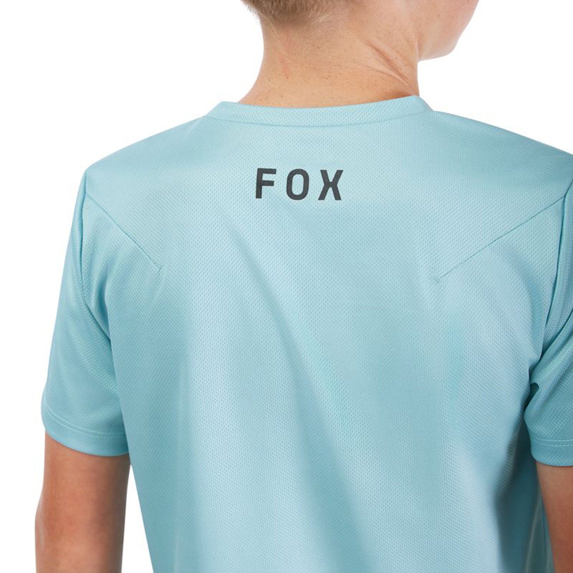 Fox Ranger Youth Defend Short Sleeve Jersey - XL - FOX Head Vintage Wash - Image 5
