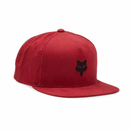 Fox Snapback Hat - OSFA - Flame Red - Image 1
