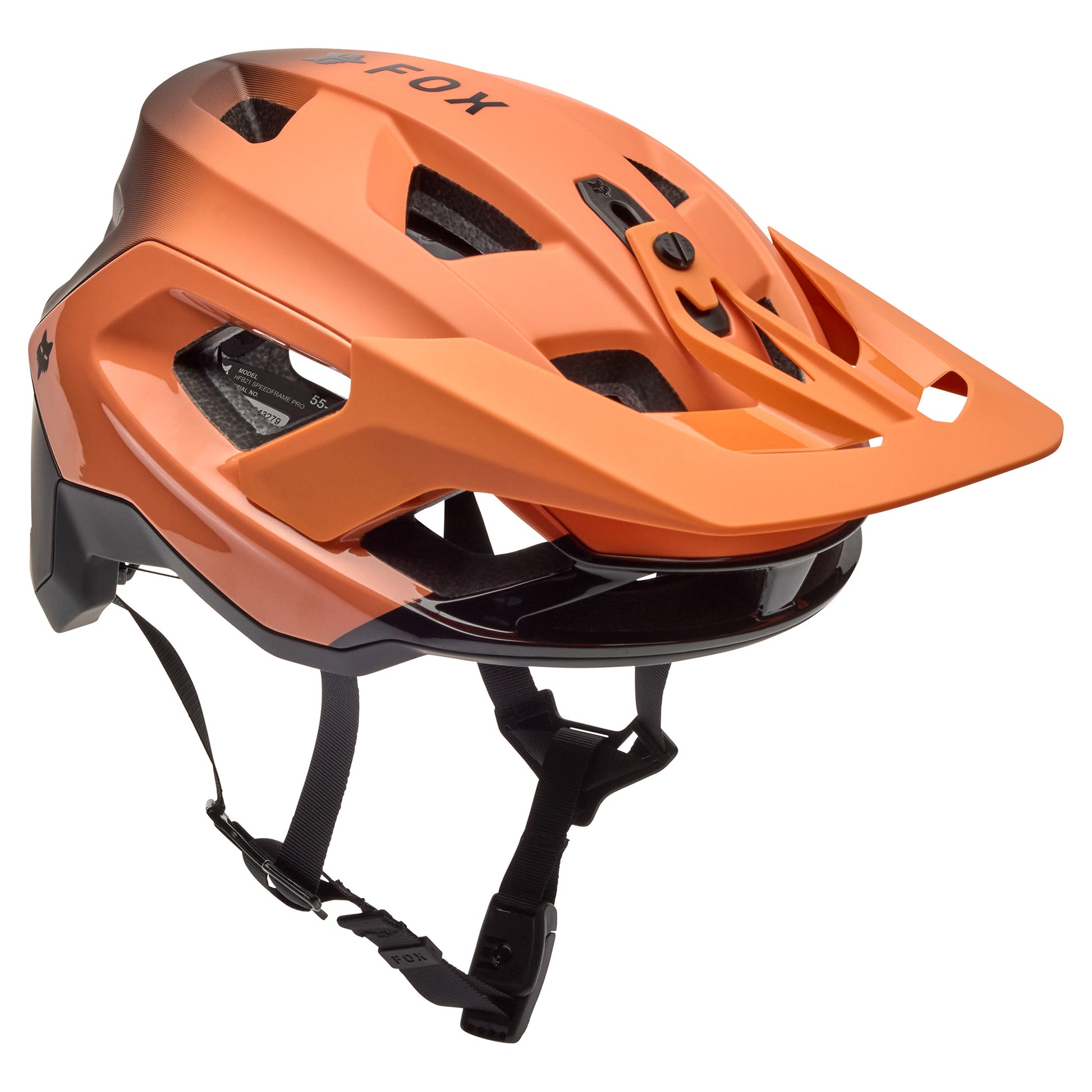 FOX Speedframe Pro Backfade AS Helmet - S - Coral - Image 2