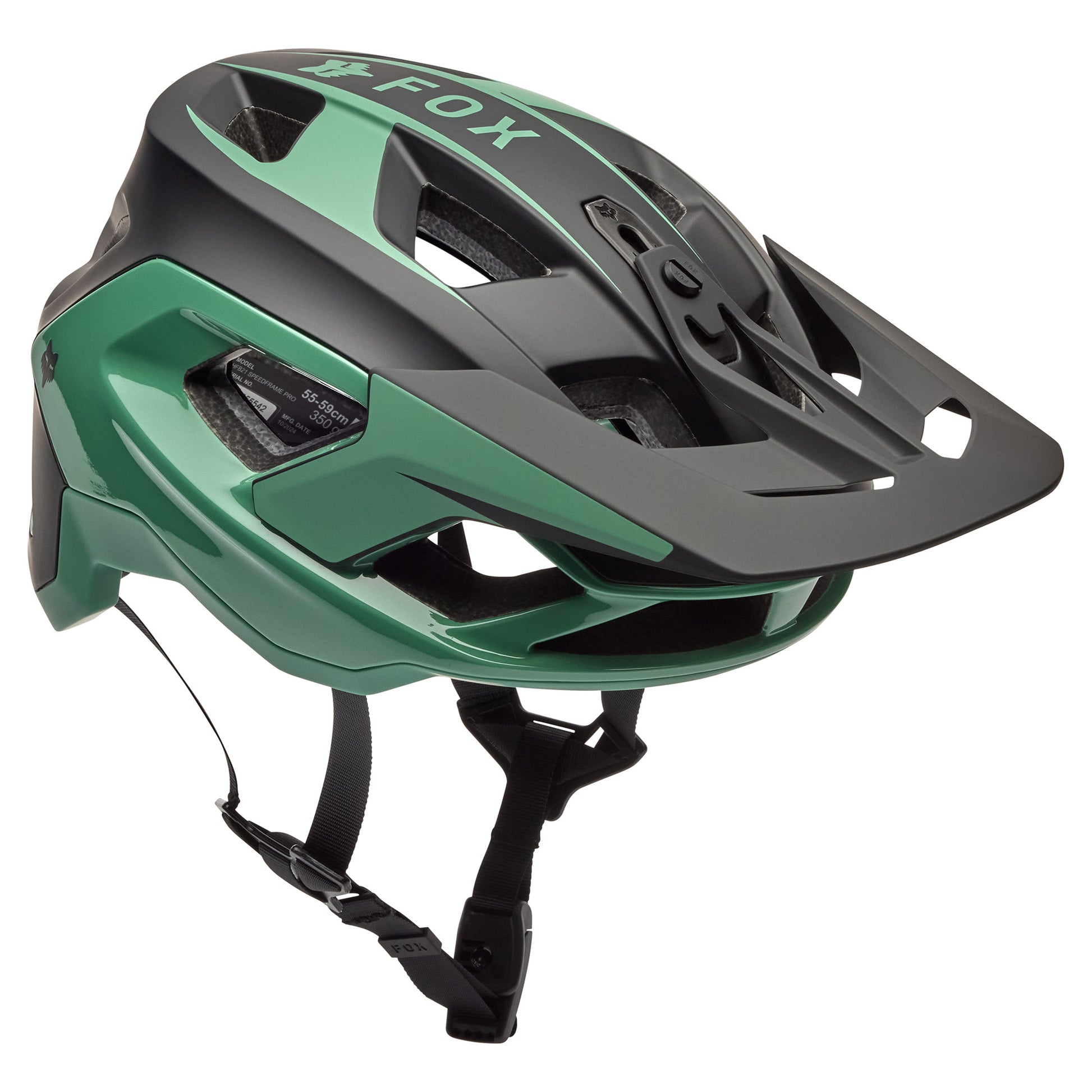 FOX Speedframe Pro Defy AS Helmet - M - Pine - Image 2