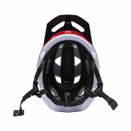 Fox Speedframe Pro Helmet - L - Defy - Flo Red - Image 5