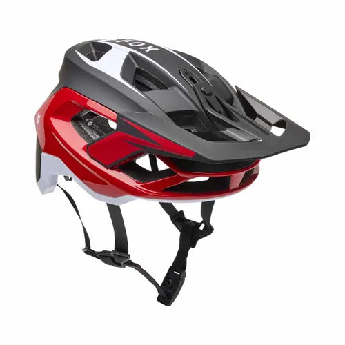 Fox Speedframe Pro Helmet - M - Defy - Flo Red - Image 2