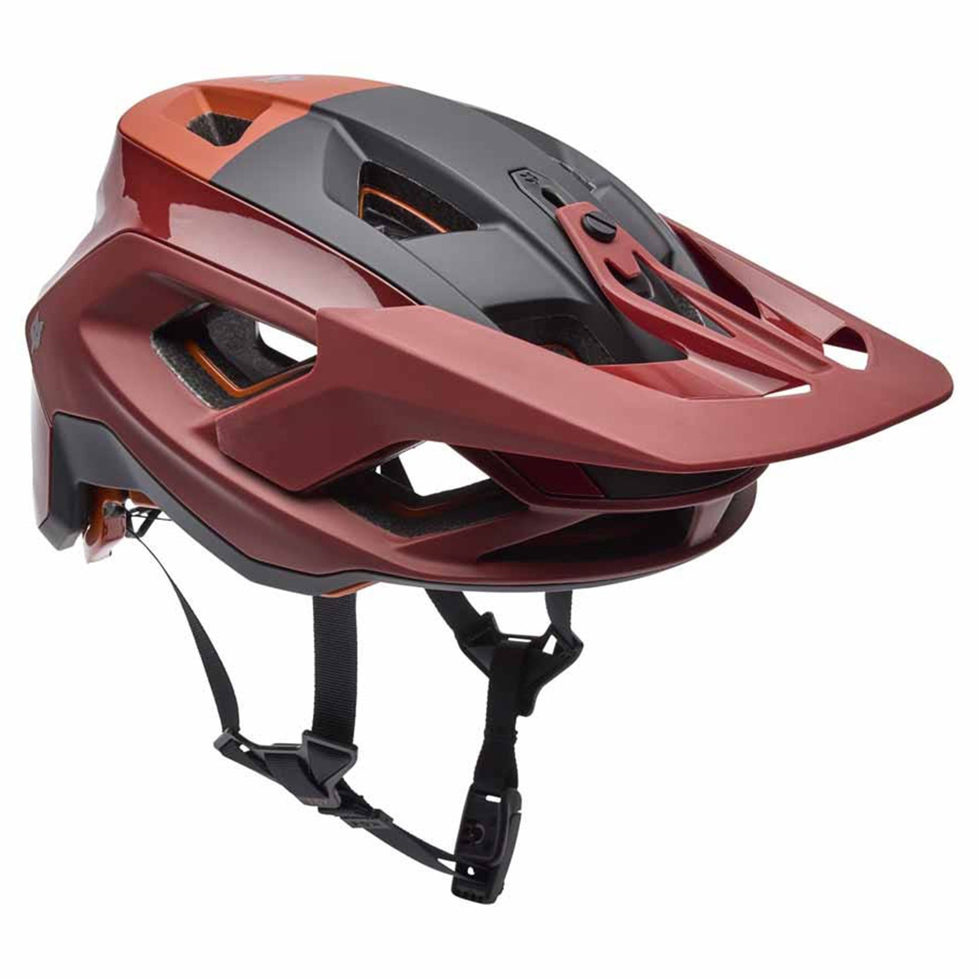 Fox Speedframe RS Helmet - L - Paranoid - Rust - Image 2