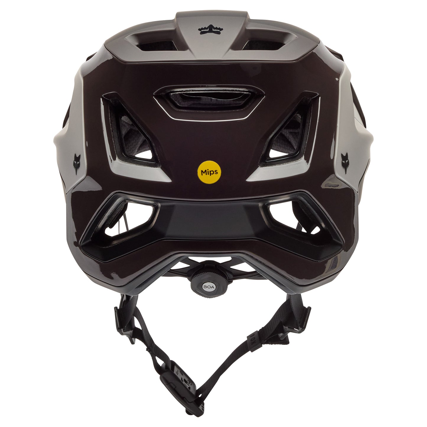 FOX Speedframe RS Paranoid AS Helmet - L - Cocoa - Image 3