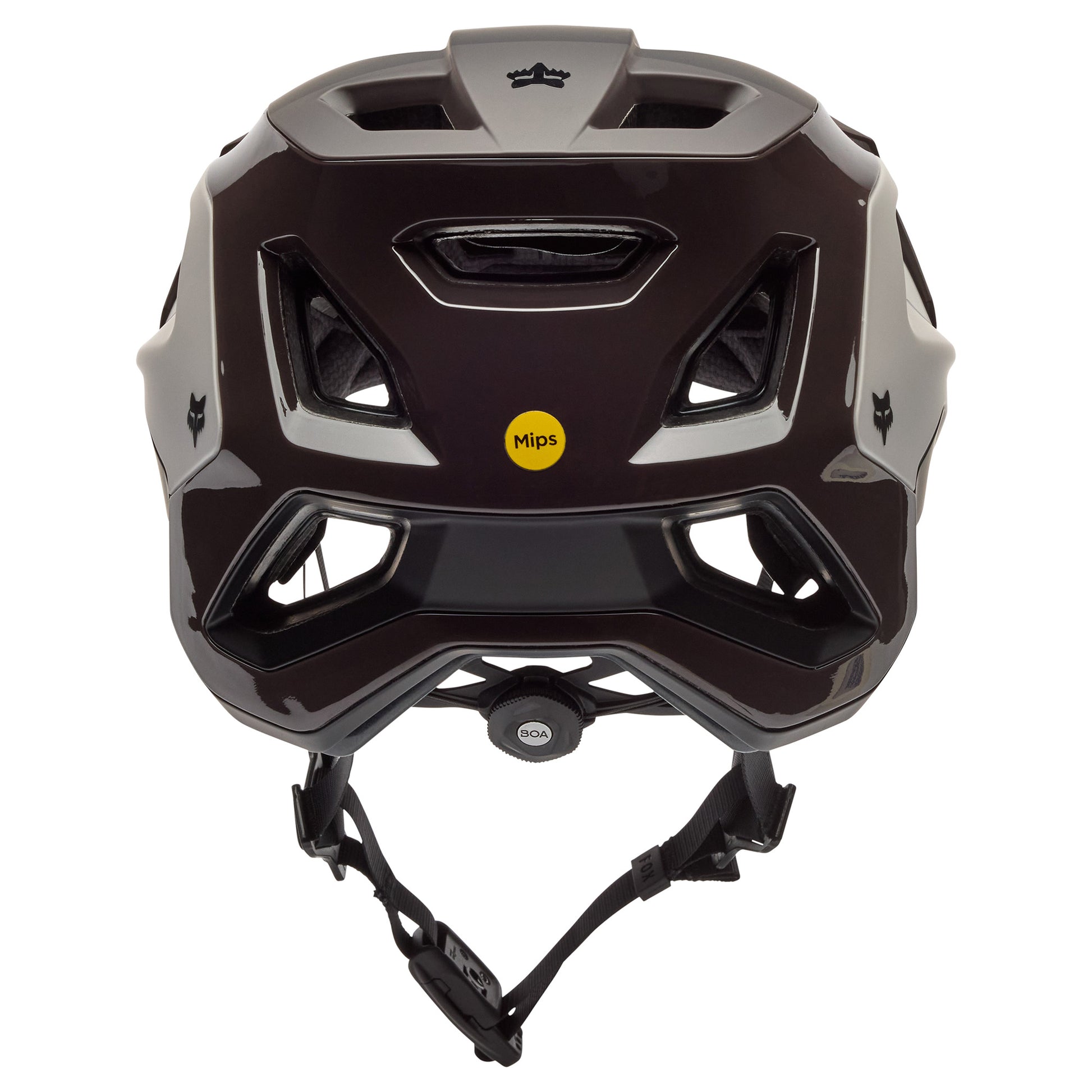 FOX Speedframe RS Paranoid AS Helmet - L - Cocoa - Image 3