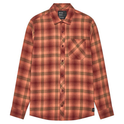 FOX Survivalist Stretch Flannel - L - Rust - Image 1