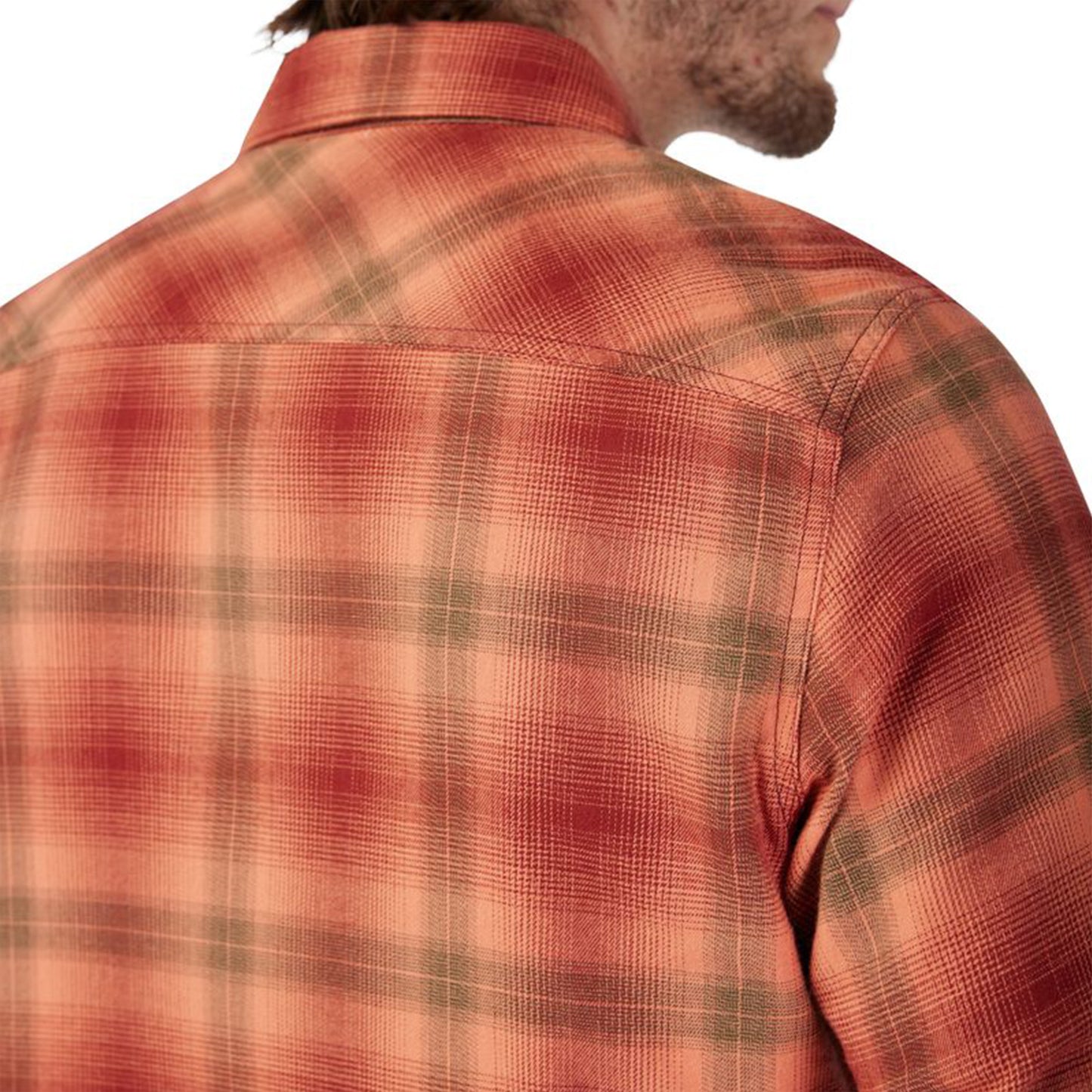 FOX Survivalist Stretch Flannel - M - Rust - Image 5