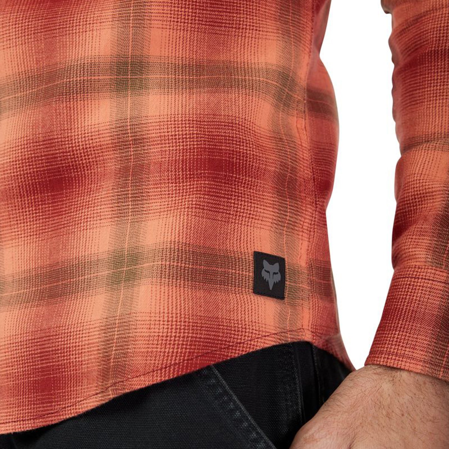 FOX Survivalist Stretch Flannel - M - Rust - Image 8