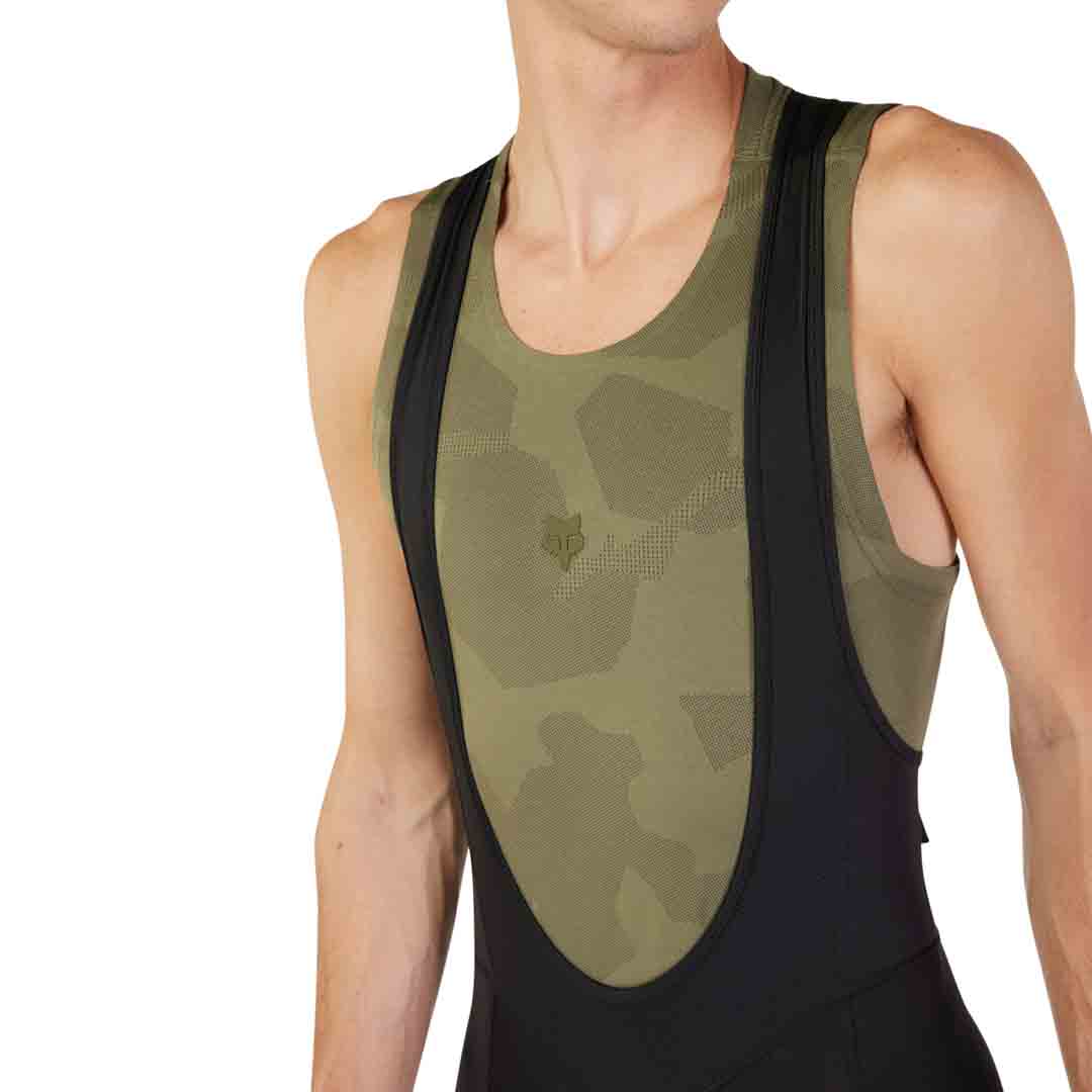 Fox Tecbase Bib Shorts - L-34 - Black - Image 3