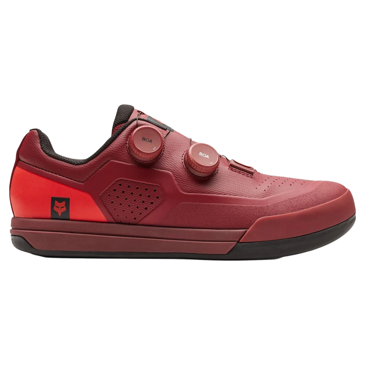 FOX Union BOA Clip-In Pedal Shoes - EU 37 - Red - Image 1