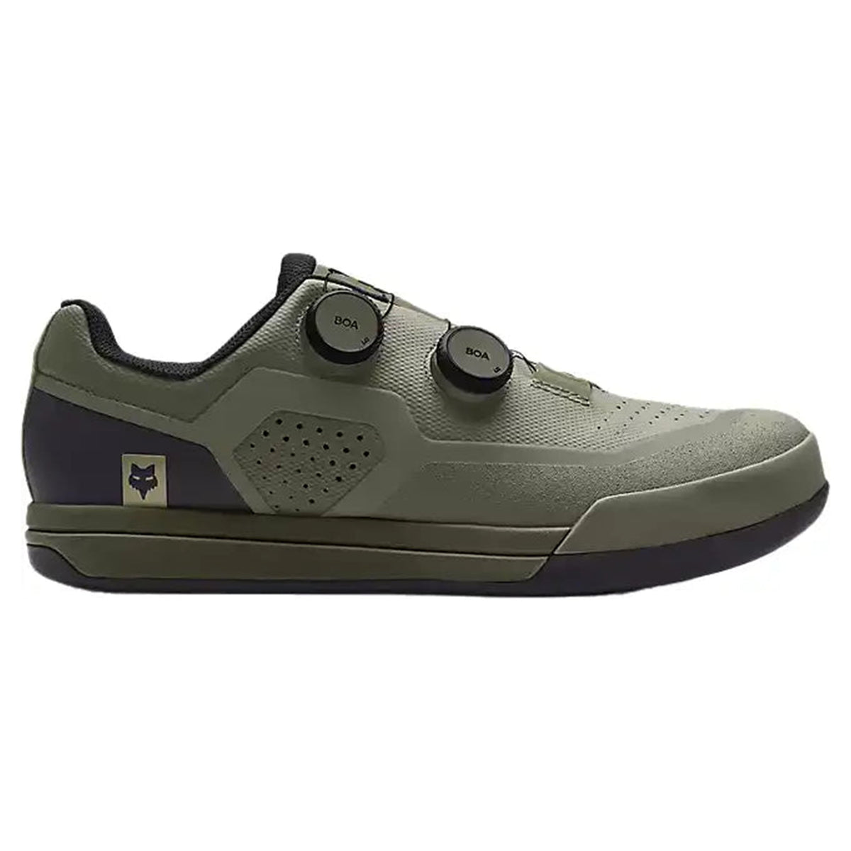 FOX Union BOA Clip-In Pedal Shoes - EU 38 - Olive Green - Image 1