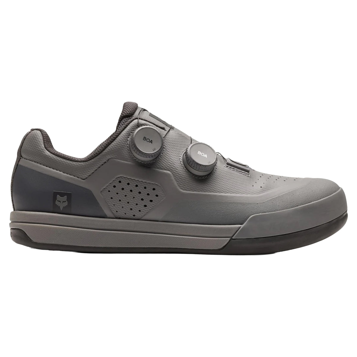 FOX Union BOA Clip-In Pedal Shoes - EU 39 - Grey - Image 1