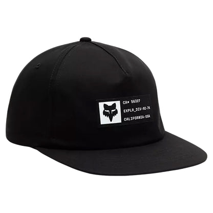 FOX Vision Adjustable Hat - One Size - Black - Image 1