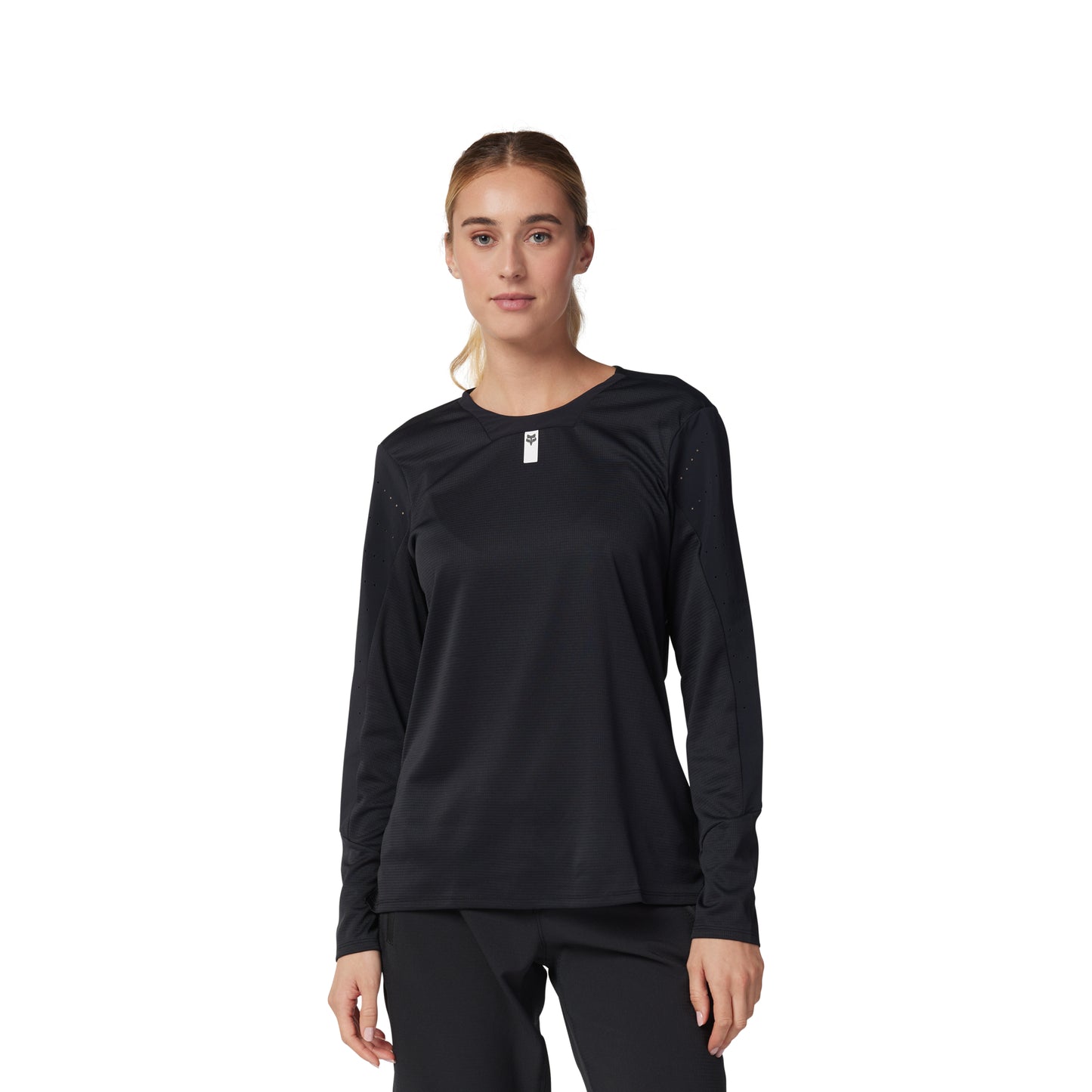 Fox Women's Defend Long Sleeve Jersey - XS - Black - Image 3