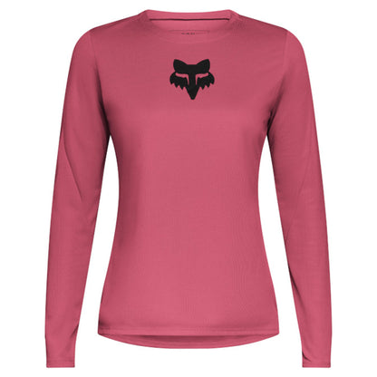 Fox Women's Ranger Fox Head Long Sleeve Jersey - XL - Berry - Image 1