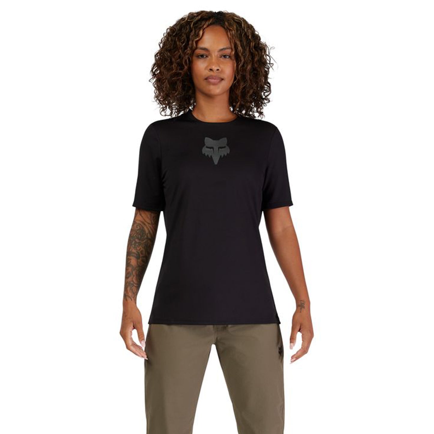 Fox Women's Ranger Fox Head Short Sleeve Jersey - XS - Black - Image 5