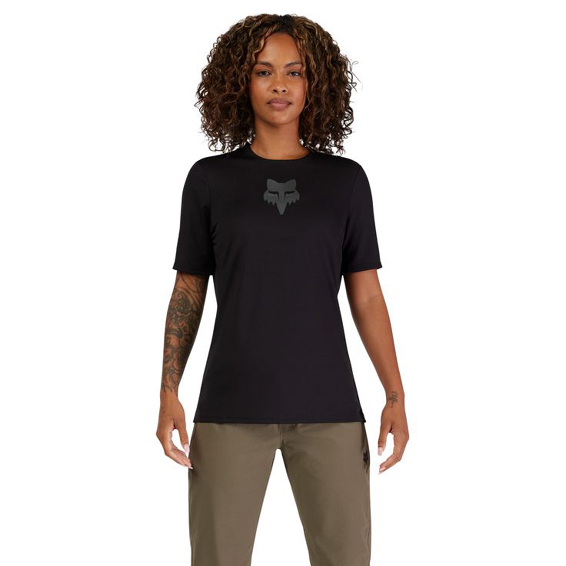 Fox Women's Ranger Fox Head Short Sleeve Jersey - XS - Black - Image 5