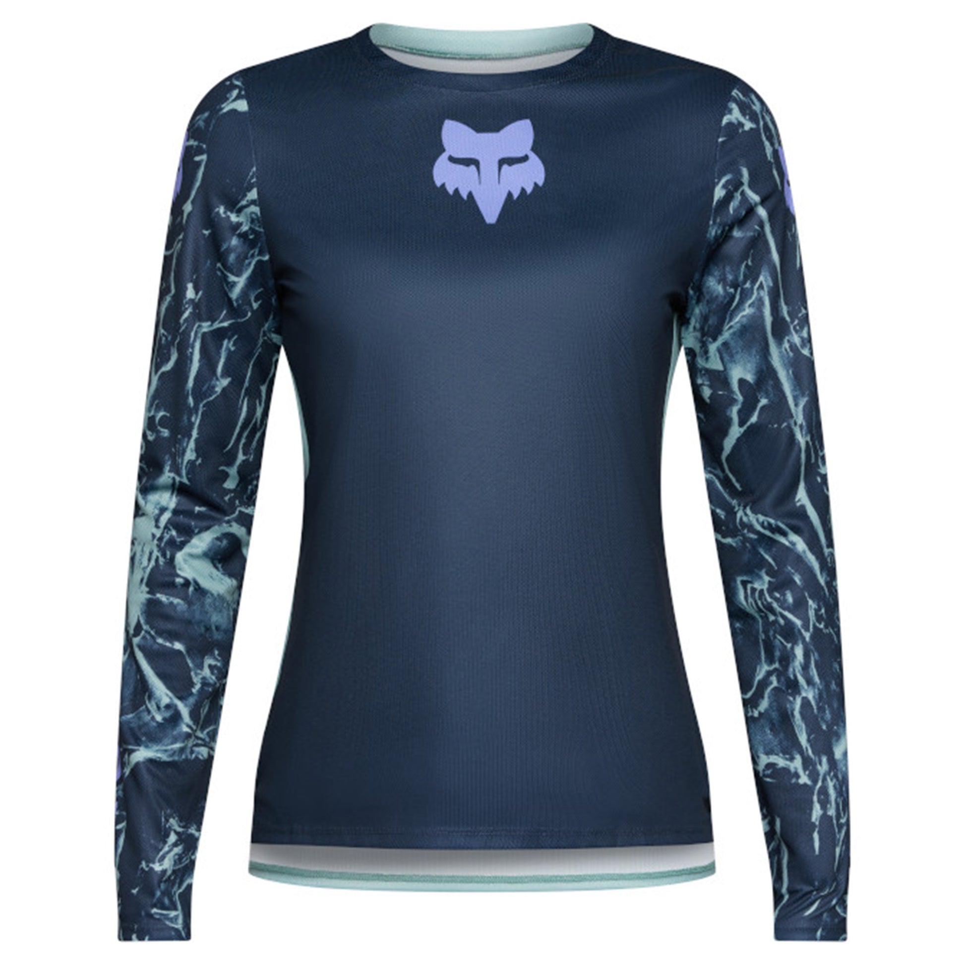 Fox Women's Ranger Image Feel Long Sleeve Jersey - L - Arctic Blue - Image 1