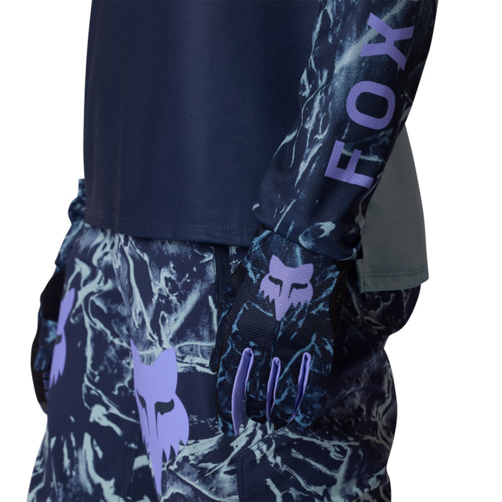 Fox Women's Ranger Image Feel Long Sleeve Jersey - L - Arctic Blue - Image 6
