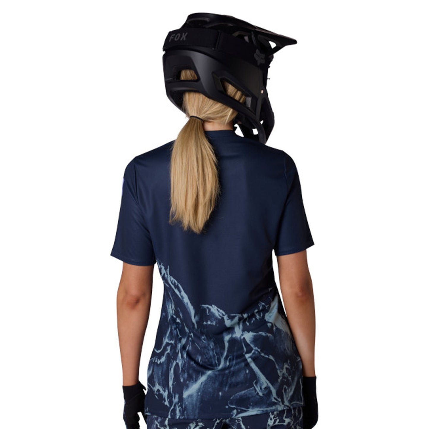 Fox Women's Ranger Image Feel Short Sleeve Jersey - S - Arctic Blue - Image 4