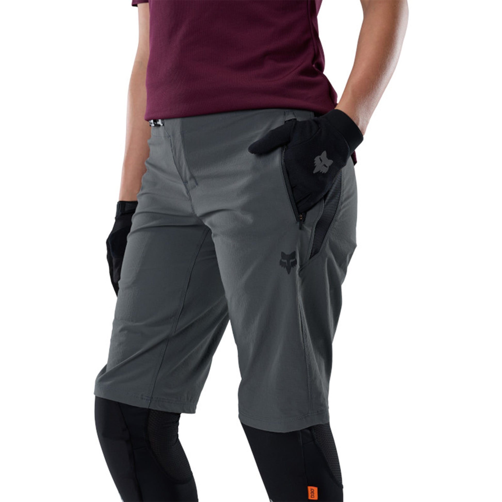 Fox Women's Ranger Shorts with Liner - 14 - Dark Shadow - Image 6