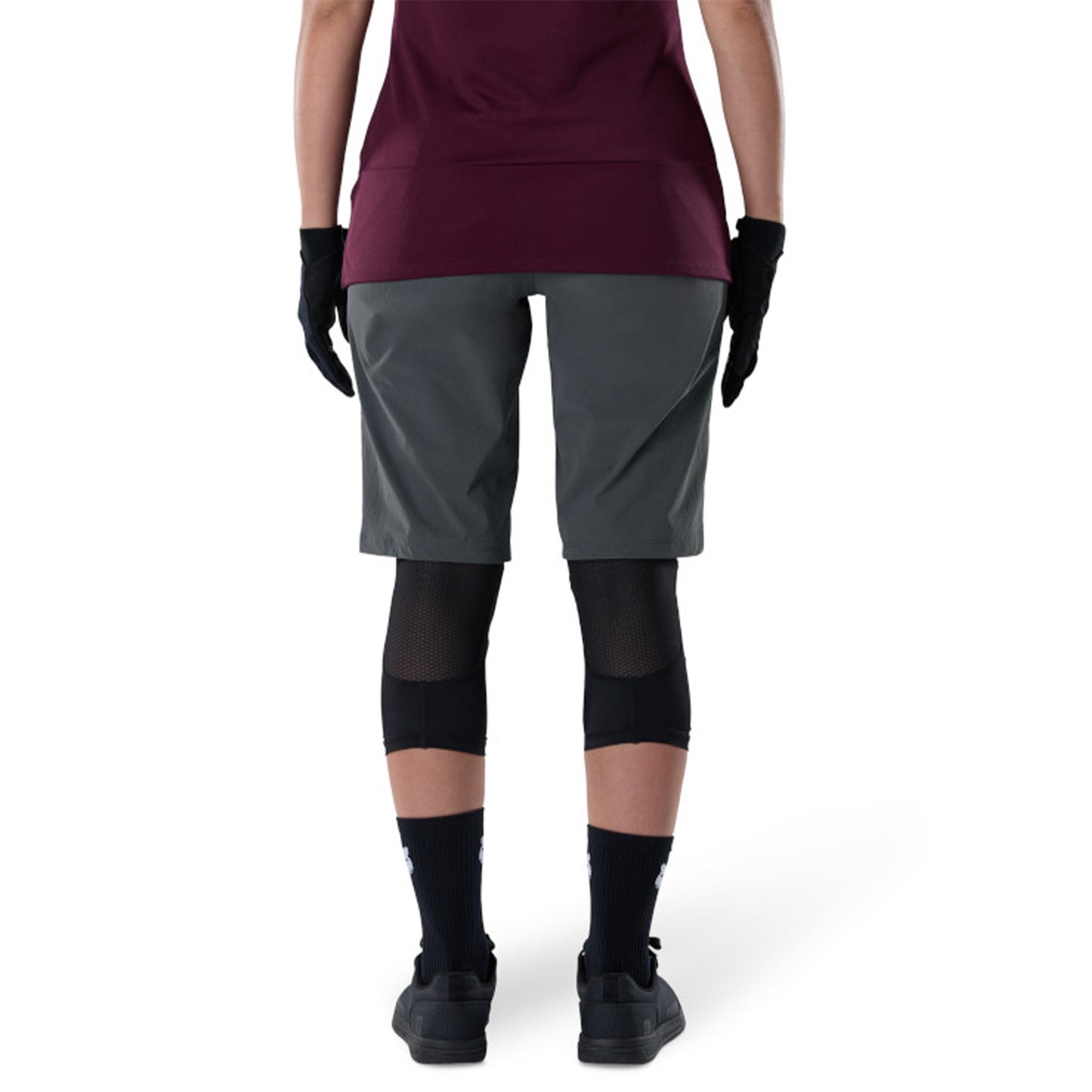 Fox Women's Ranger Shorts with Liner - 4 - Dark Shadow - Image 4