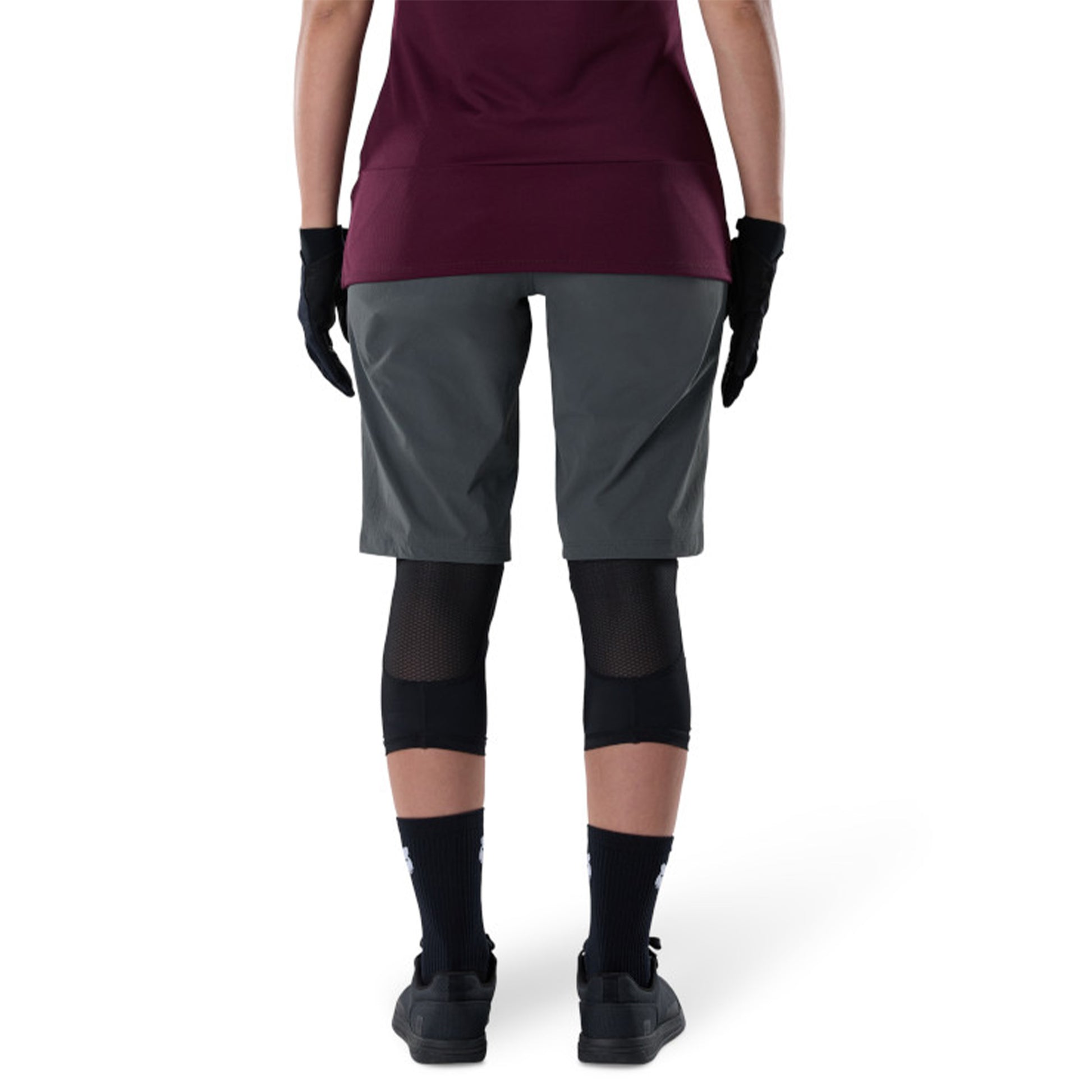 Fox Women's Ranger Shorts with Liner - 4 - Dark Shadow - Image 4