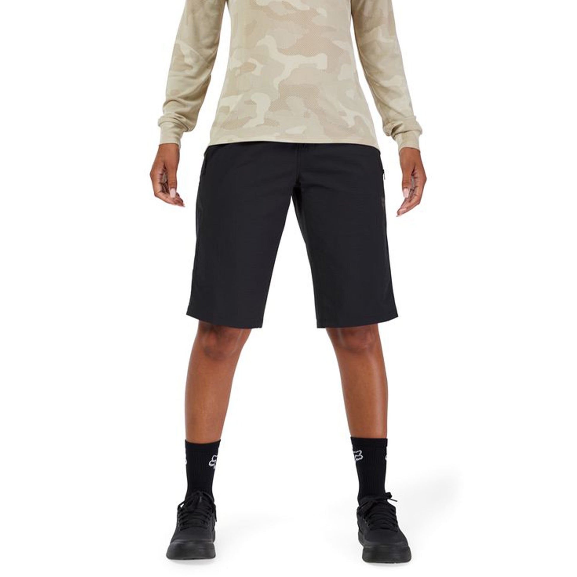 Fox Women's Ranger Shorts with Liner - 8 - Black - Image 3