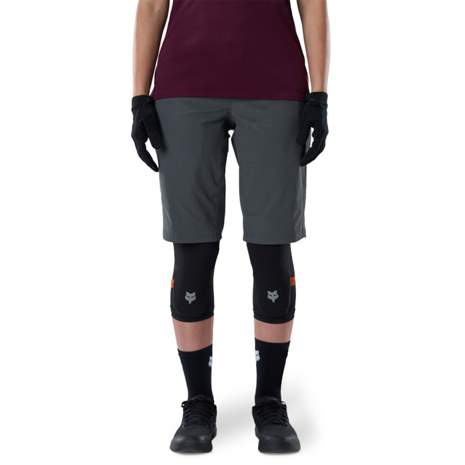 Fox Women's Ranger Shorts with Liner - 8 - Dark Shadow - Image 3