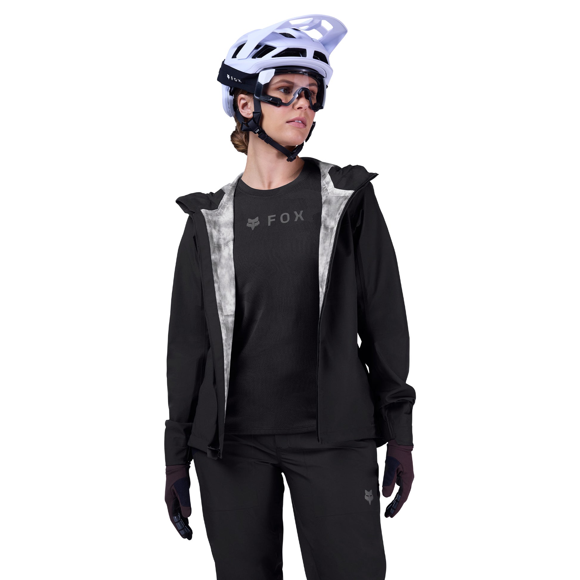 FOX Women's Ranger Water Jacket - L - Black - Image 3