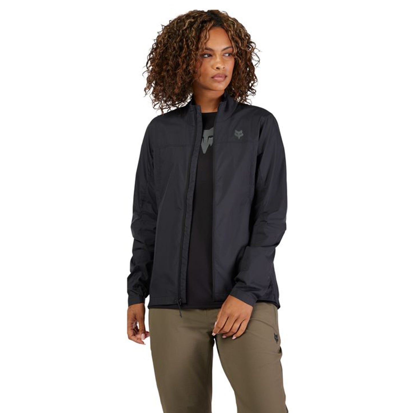 FOX Women's Ranger Wind Jacket - L - Black - Image 3