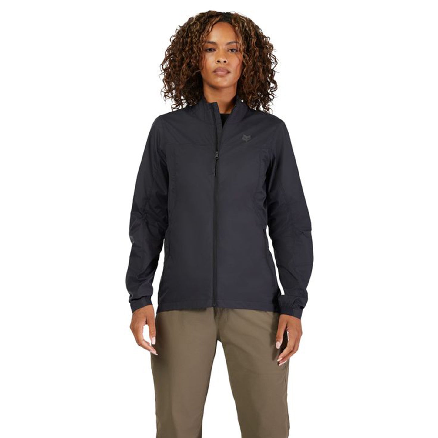 FOX Women's Ranger Wind Jacket - L - Black - Image 4
