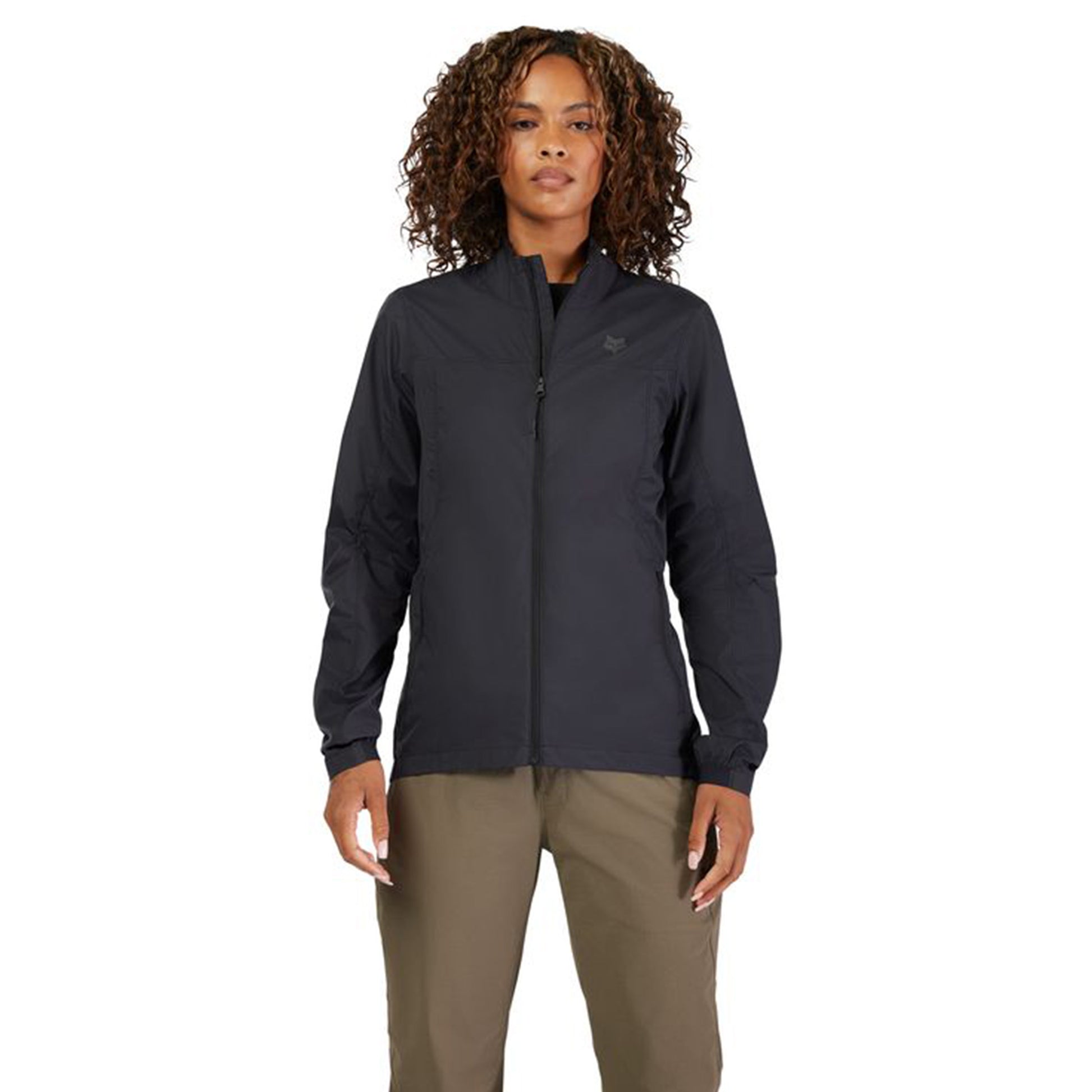 FOX Women's Ranger Wind Jacket - L - Black - Image 4