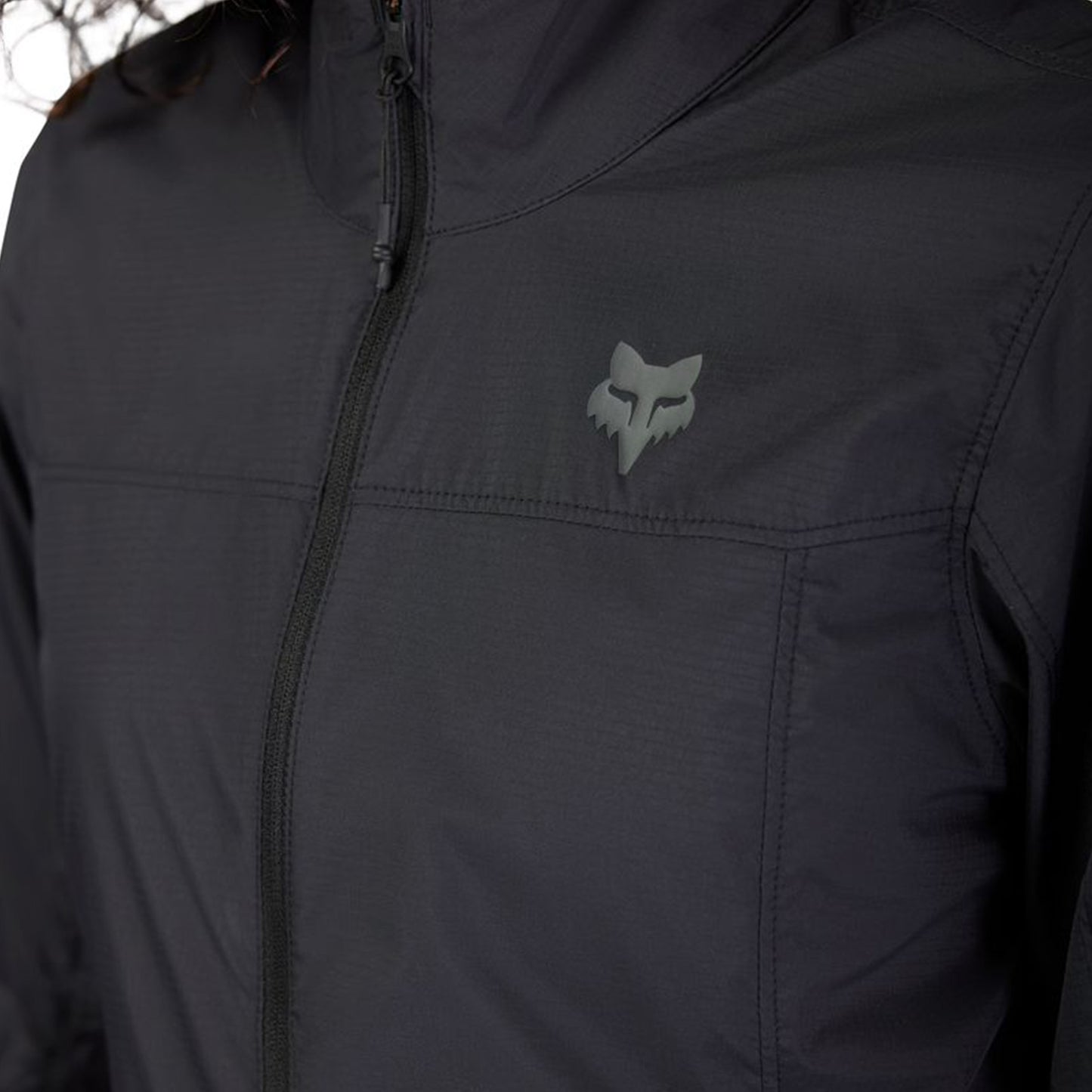 FOX Women's Ranger Wind Jacket - L - Black - Image 6