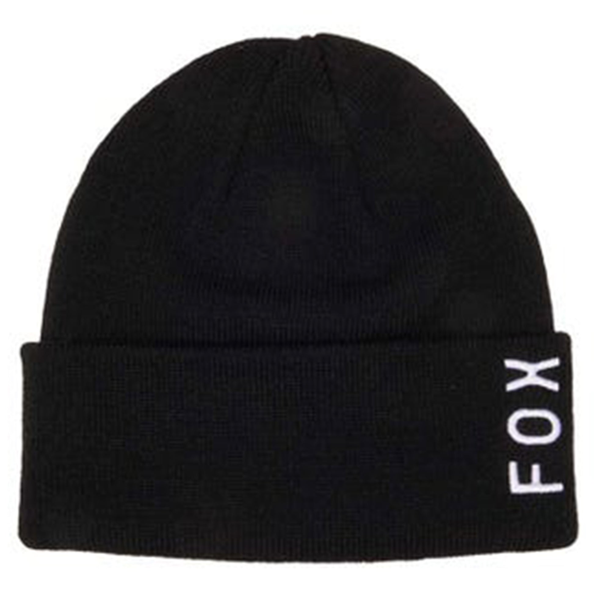 FOX Wordmark Beanie - One Size - Black - Image 1