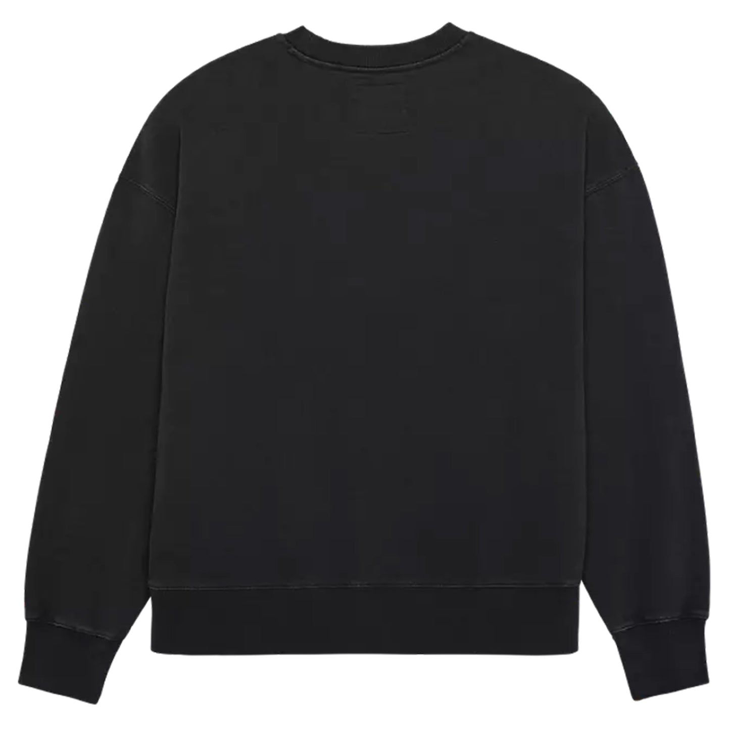 FOX Wordmark Oversized Fleece Crew - S - Black - Image 2