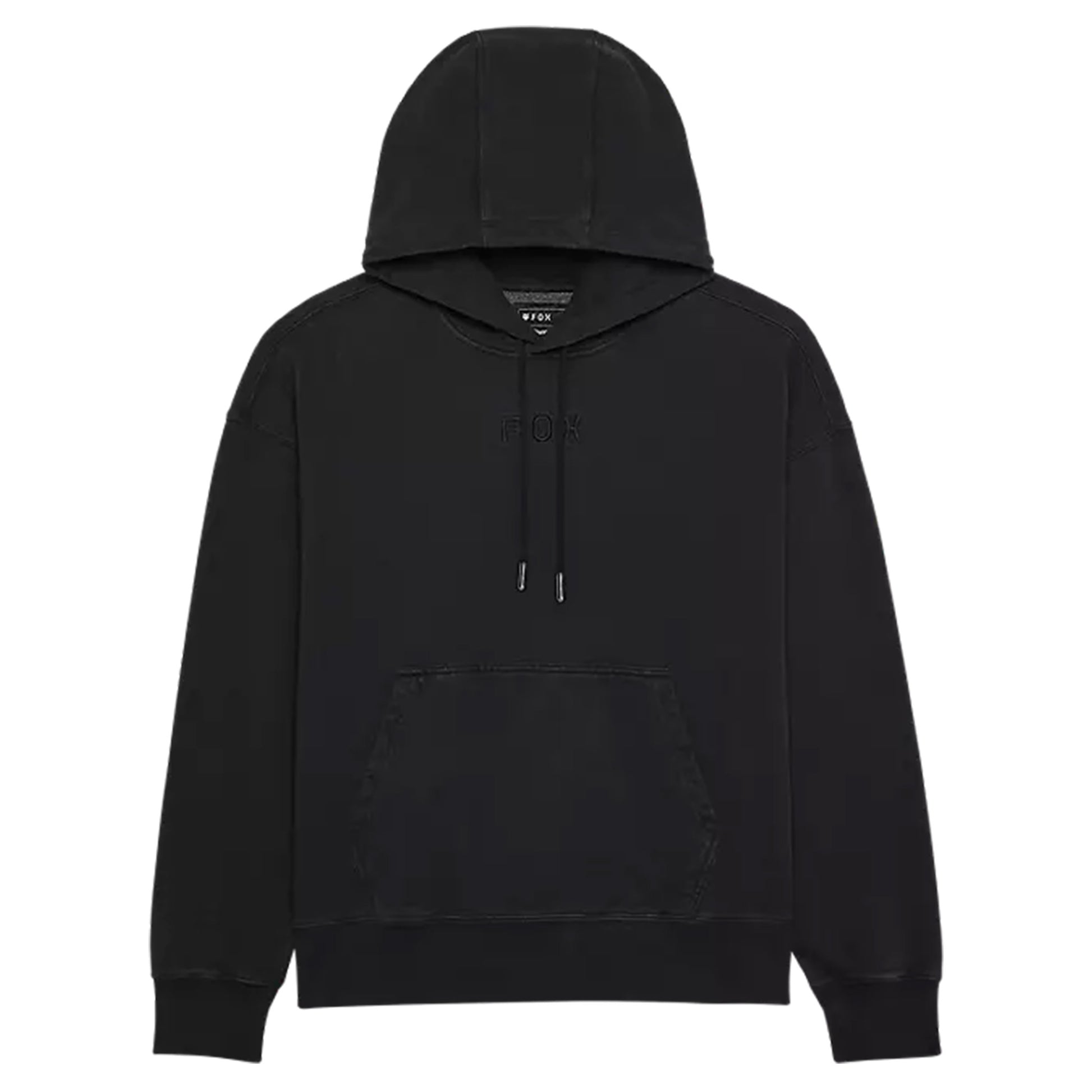 FOX Wordmark Oversized Pull Over Fleece - M - Black - Image 1