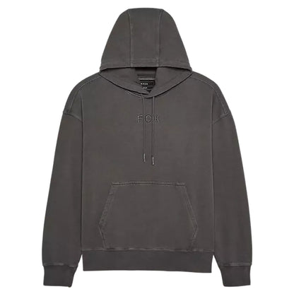 FOX Wordmark Oversized Pull Over Fleece - M - Pewter - Image 1