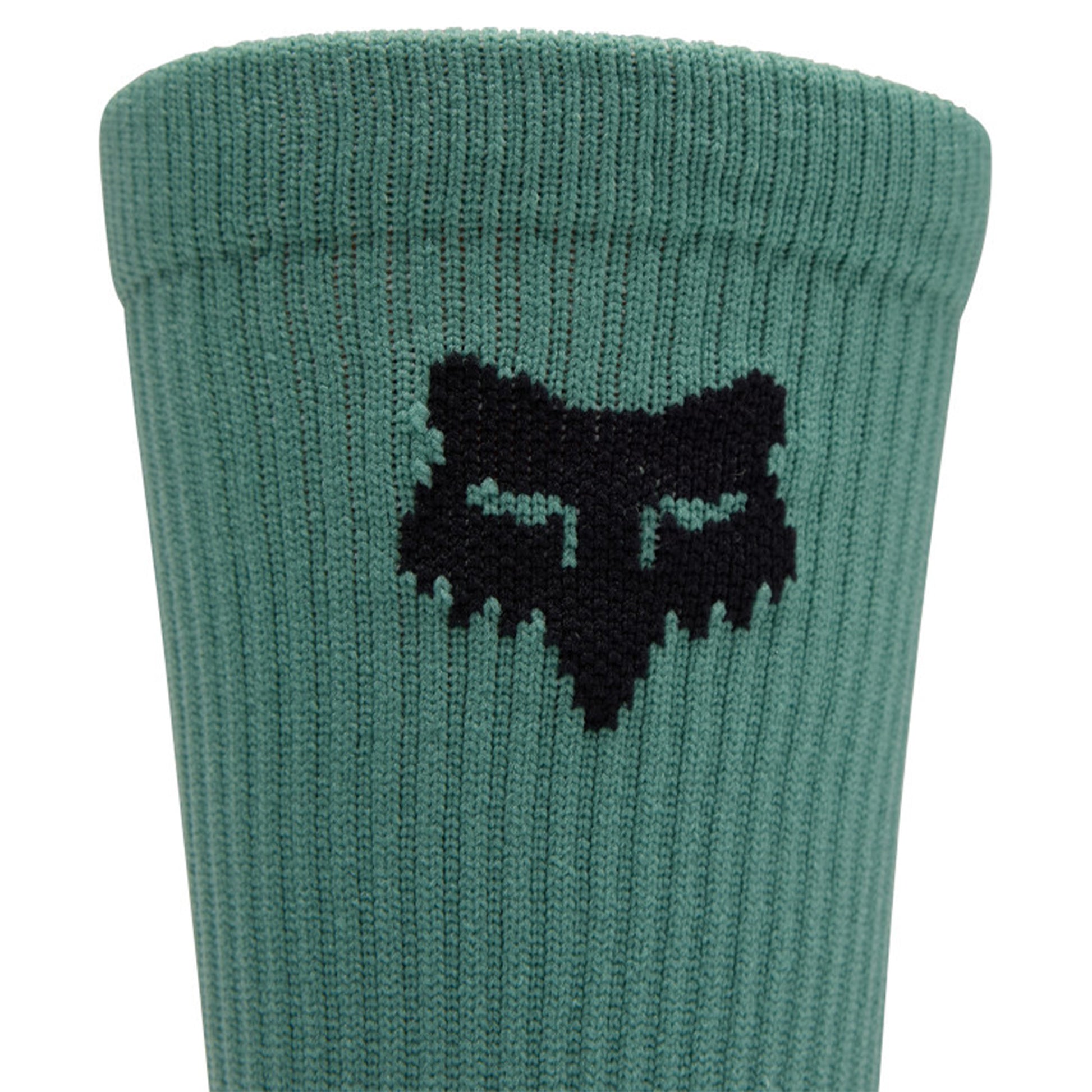 Fox Youth 6" Ranger Crew Sock - L - Arctic Blue - Image 2