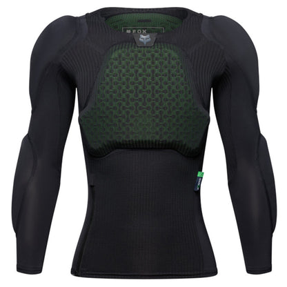 Fox Youth Baseframe Pro Long Sleeve Upper Body Protector - S - Black - Image 1