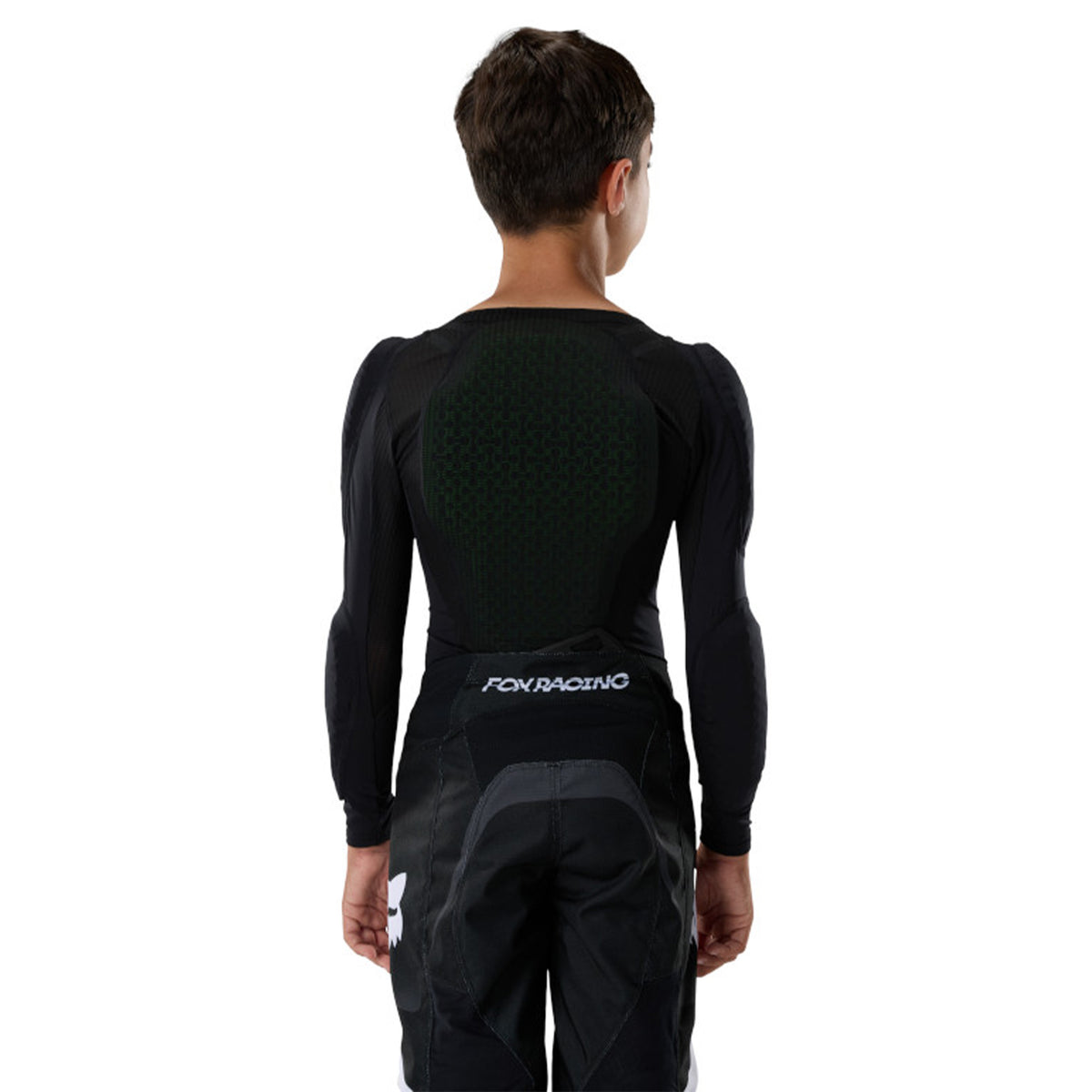 Fox Youth Baseframe Pro Long Sleeve Upper Body Protector - S - Black - Image 4