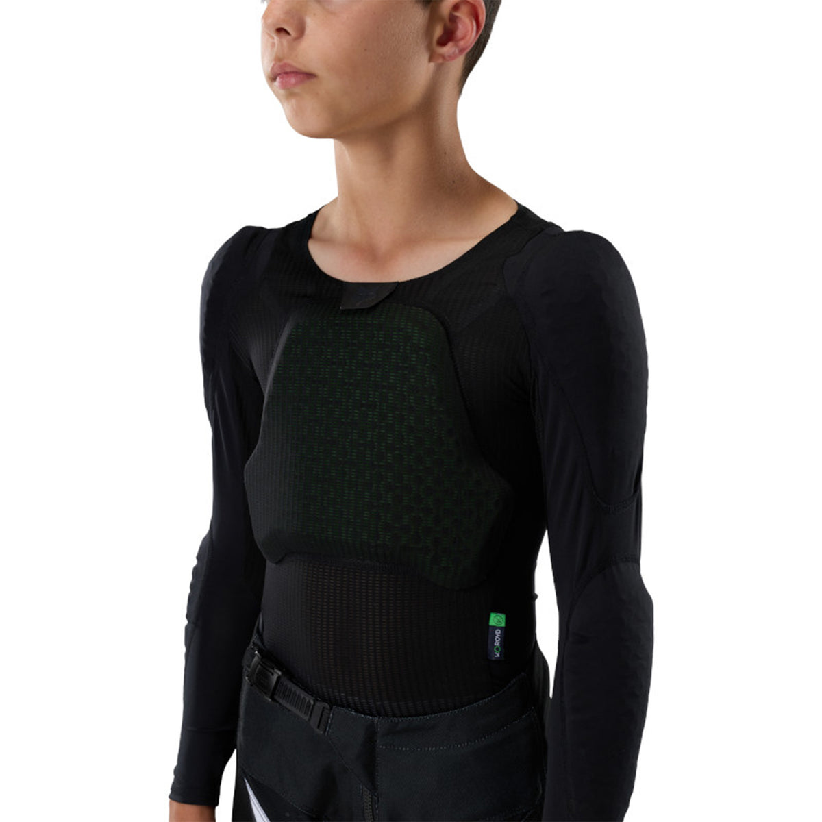 Fox Youth Baseframe Pro Long Sleeve Upper Body Protector - S - Black - Image 5