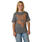 Fox Youth Image Print HD Short Sleeve Tee - S - Heather Dark Grey - Image 3