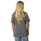 Fox Youth Image Print HD Short Sleeve Tee - S - Heather Dark Grey - Image 4